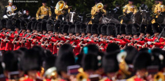 trooping the colour