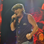 AC/DC-Sänger Brian Johnson beim Live-Konzert in River Plate