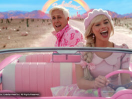 Margot Robbie und Ryan Gosling in "Barbie"