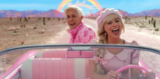 Margot Robbie und Ryan Gosling in "Barbie"