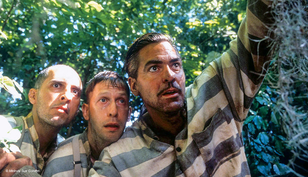 George Clooney und John Turturro in "O Brother, Where Art Thou"