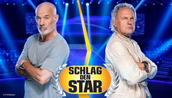 Heiner Lauterbach, Schlag den Star Logo und Uwe Ochsenknecht