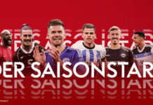 Saisonstart 2. Bundesliga Banner Sky