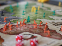 Spielbrett Gesellschaftsspiele