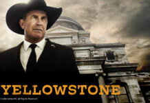 Yellowstone Banner mit Kevin Costner