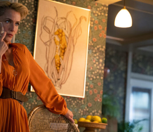 Gillian Anderson in der Netflix-Serie "Sex Education"