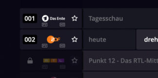 EPG bei Waipu.tv - das Erste auf Sendeplatz 1, ZDF auf sendeplatz2. Die Empfehlungen der Medienanstalten sind mit der TV-Senderumstellung erfüllt.