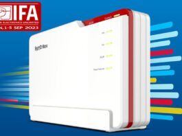 Die Fritzbox 5690 Pro bei der IFA 2023