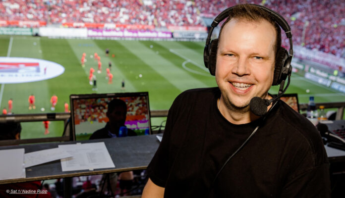 Wolff-Christoph Fuss kommentiert die Bundesliga bei Sat.1