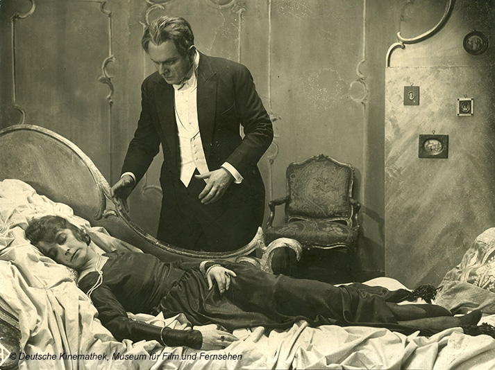 Szene aus Fritz Langs DR. MABUSE – DER SPIELER II – INFERNO (1922)