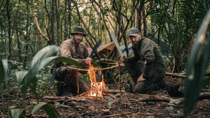 Fritz Meinecke und Otto Bulletproof im Dschungel von Französisch-Guayana
