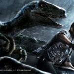Chris Pratt flieht vor Dinosauriern