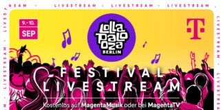 Banner für Lollapalooza Berlin 2023 Festival Livestream