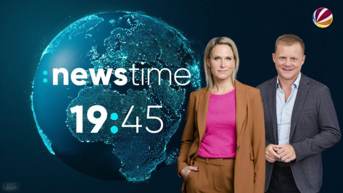 Sat.1 Newstime startet ab Oktober bereits 19.45 Uhr.