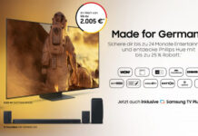 Samsung Streaming-Pakete mit der Aktion "Made for Germany"