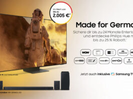Samsung Streaming-Pakete mit der Aktion "Made for Germany"