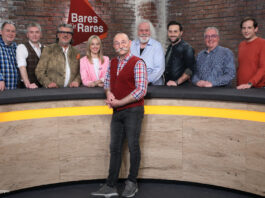 Händler ("Bares für Rares": Walter "Waldi" Lehnertz, Christian Vechtel, Roman Runkel, Dr. Elisabeth "Lisa" Nüdling, Horst Lichter, Steve Mandel, David Suppes, Thorsden Schlößner, Julian Schmitz-Avila)
