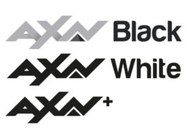 Die Logos von AXN Black, AXN White und AXN+