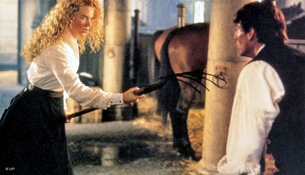 Nicole Kidman und Tom Cruise im 1992er Wester "In einem fernen Land"