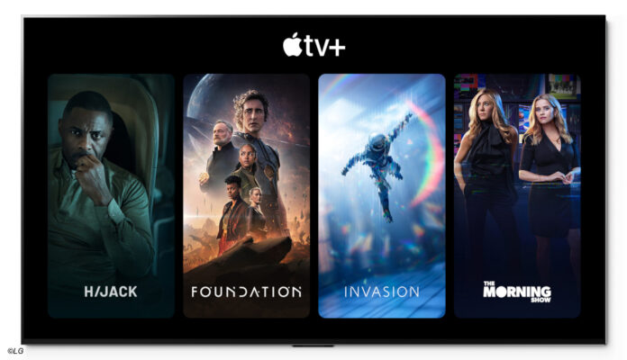 Apple TV+ Bildschirm
