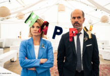 Annette Frier und Christoph Maria Herbst in "Merz gegen Merz - Hochzeiten"