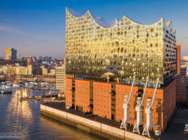 Die Elbphilharmonie in Hamburg