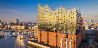 Die Elbphilharmonie in Hamburg