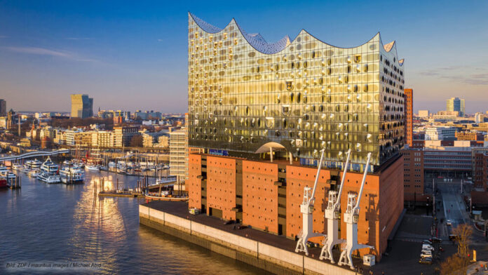 Die Elbphilharmonie in Hamburg