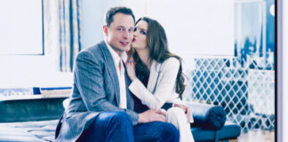 Elon Musk und Talulah Riley