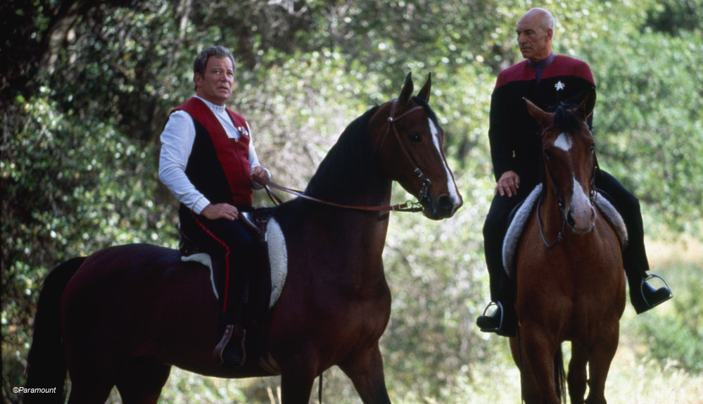 Star Trek VII mit Kirk und Picard
