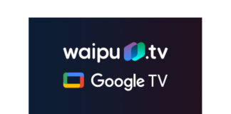 Logos von Waipu.tv und Google TV