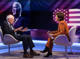 Bernie Sanders zu Gast in der ARD-Talkshow "Maischberger"