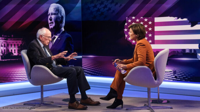 Bernie Sanders zu Gast in der ARD-Talkshow 