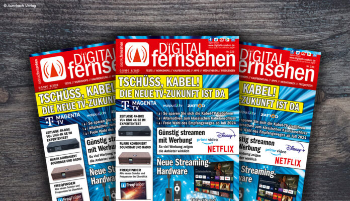 Cover DIGITAL FERNSEHEN 8/2023