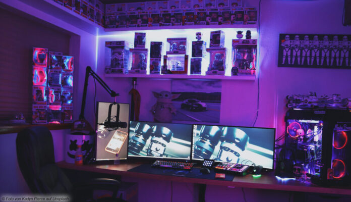 Streaming Setup Computer Studio