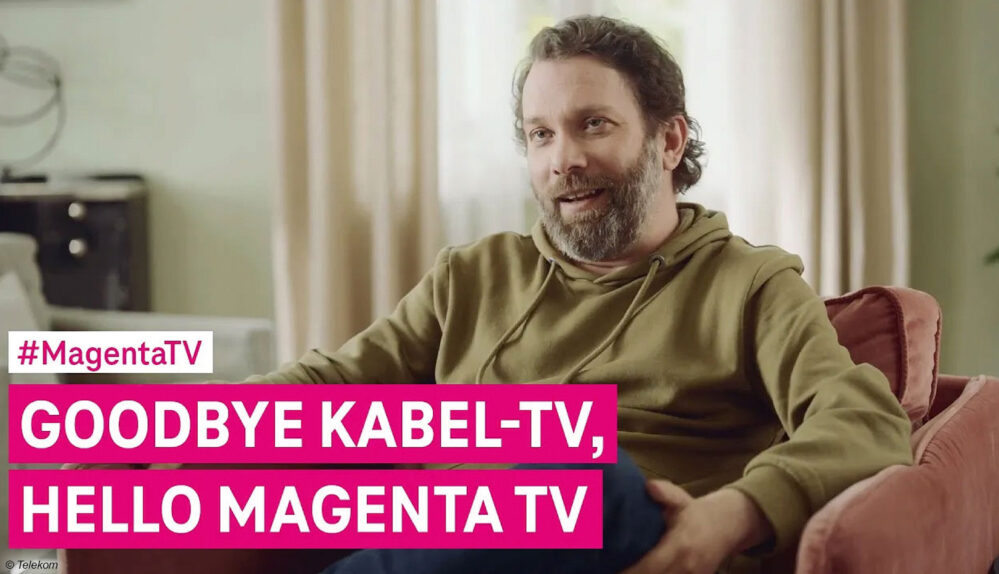 Christian Ulmen wirbt für Magenta TV