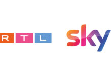 Logos von Sky und RTL