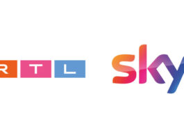 Logos von Sky und RTL
