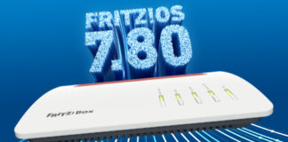 Fritzbox und FritzOS 7.80 Logo