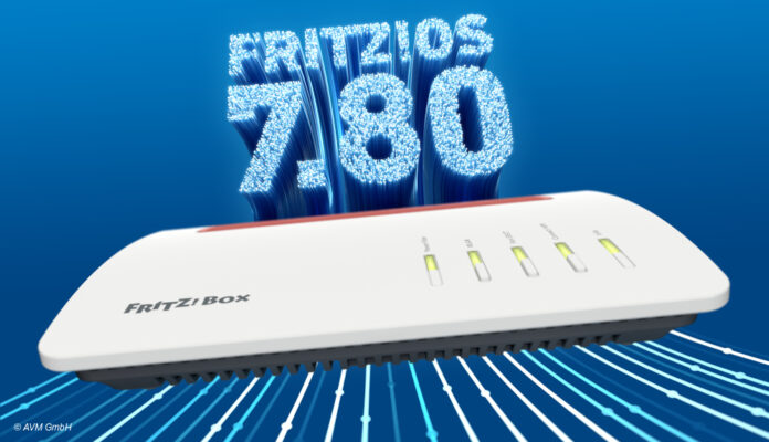 Fritzbox und FritzOS 7.80 Logo