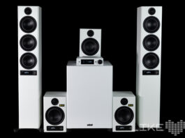 Nubert-5.1-Heimkino-Surround-Lautsprecher XS-6000, XS-4000, XW-1200, nuXinema preAV