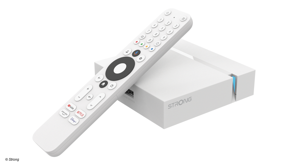 #Strong veröffentlicht neue GoogleTV Streaming Box LEAP-S3+