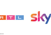 Logos von Sky und RTL