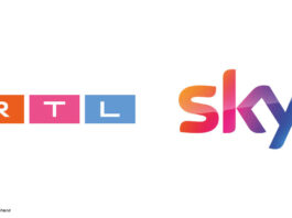 Logos von Sky und RTL
