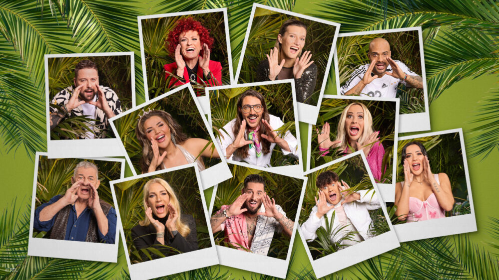 Fotos der 12 Kandidaten von "IBES" bzw. dem Dschungelcamp 2024