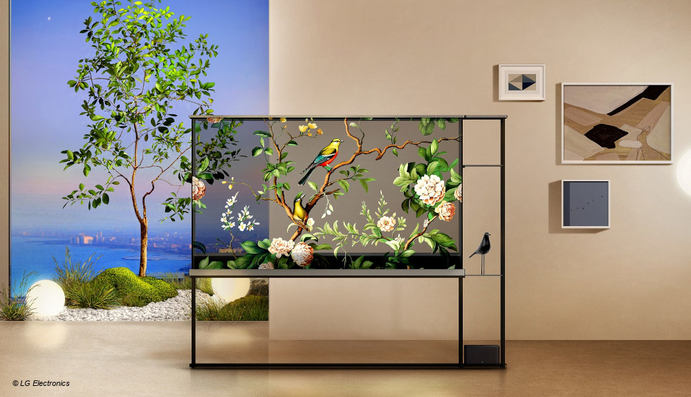 #LG stellt transparenten kabellosen OLED TV vor