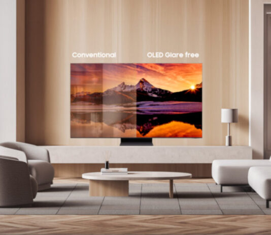 Samsung OLED Glare-free Technologie
