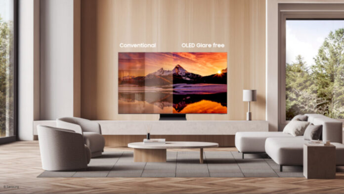 Samsung OLED Glare-free Technologie