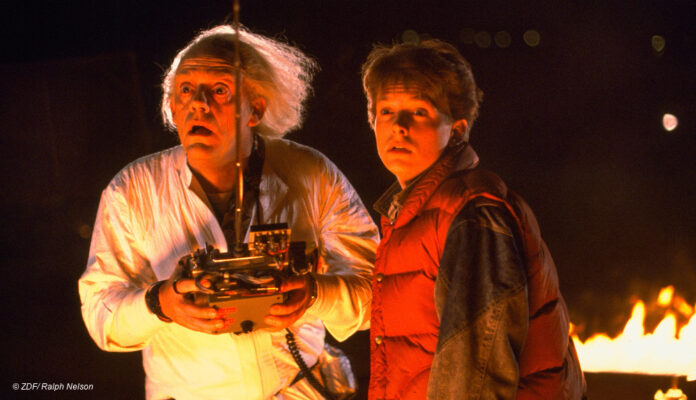 Doc Brown und Marty McFly in 