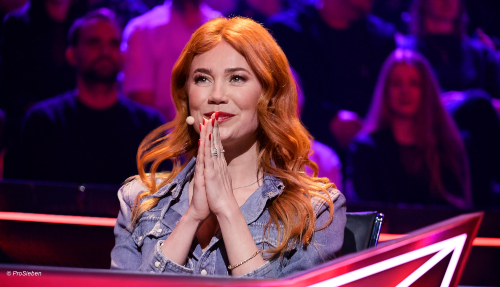 Palina Rojinski bei "The Masked Singer"